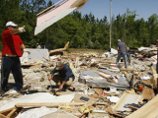 На юго-востоке США число жертв мощного циклона возросло до 45 человек