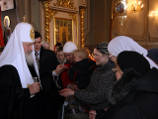 Патриарх побывал  в нескольких московских храмах
