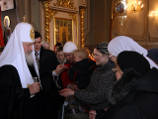 Патриарх побывал в нескольких московских храмах Патриарх побывал в нескольких московских храмах