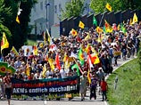 В Германии до 140 тысяч человек приняли участие в акциях протеста против атомной энергии В Германии до 140 тысяч человек приняли участие в акциях протеста против атомной энергии