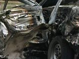 Автомобиль сгорел после взрыва в Махачкале: внутри четыре тела