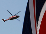 Из Лондона вылетел вертолет, на борту которого находятся Уильям и Кейт. Их пункт назначения по-прежнему неизвестен