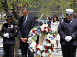 В четверг президент США почтил память жертв террористического акта, совершенного в Нью-Йорке 11 сентября 2001 года против двух небоскребов Всемирного торгового центра
