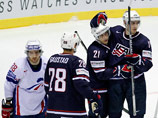 Сборная США по хоккею обыграла команду Франции на чемпионате мира, который проходит в Словакии