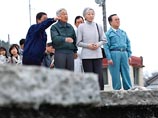 Императорская чета Японии прибыла с визитом в префектуру Фукусима