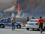 Крупный лесной пожар возник в среду в районе городского образования Ревда в Свердловной области
