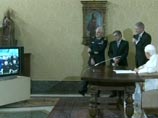 Папа Римский впервые провел сеанс связи с МКС (ВИДЕО) Папа Римский впервые провел сеанс связи с МКС (ВИДЕО)
