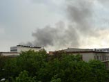 В Жуковском загорелось здание ЦАГИ. Огонь виден за 20 км В Жуковском загорелось здание ЦАГИ. Огонь виден за 20 км