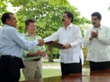 Свергнутый президент Гондураса подписал с преемником договор о национальном примирении