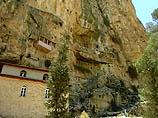 Монастырь св.Харитона расположен в одном из самых живописных мест Иудейской пустыни
