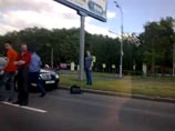 Mercedes, закрепленный за иркутским губернатором, сбил пешехода на переходе в Москве