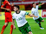 Ирландия нанесла на выезде поражение Македонии со счетом 2:0