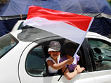 Тысячи жителей Йемена вышли на улицы, празднуя отъезд президента из страны