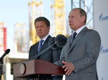 Премьер-министр Владимир Путин посетил олимпийскую стройку в Сочи, где был сдан в эксплуатацию подводный газопровод Джубга-Лазаревское-Сочи