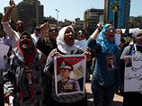 Митинг сторонников Хосни Мубарака в Каире 24 июня 2011 года