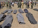 В ходе конфликта были убиты 74 человек, в основном офицеры, которых бунтовщики брали в заложники