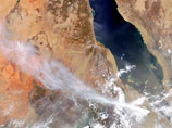 Спутник NASA "заглянул" в извергающийся африканский вулкан (ФОТО)