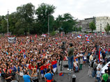 Победителя Уимблдона в Белграде встретила 100-тысячная толпа болельщиков