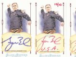 Джордж Буш - младший разрешил использовать свой облик и автограф на бейсбольных карточках