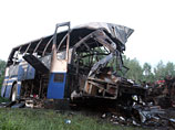 Лобовое столкновение автобуса и "КамАЗа" под Новосибирском - пятеро погибших