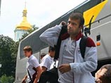 Казанский "Рубин" в понедельник прибыл в Киев, где днем позже проведет первый матч третьего квалификационного раунда Лиги чемпионов против местного "Динамо"