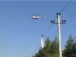 Кроме того, на место возгорания прибыл вертолет МЧС Ми-8 с соответствующим противопожарным оборудованием, а также противопожарный поезд из Волгограда