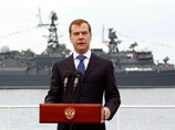 Дмитрий Медведев прибыл в Балтийск на празднование Дня ВМФ