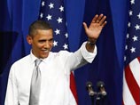 Президент США Барак Обама принимает в четверг, 4 августа, поздравления с 50-летним юбилеем
