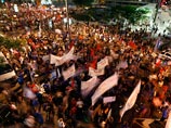 Более 300 тысяч вышли на демонстрацию, требуя социальной справедливости