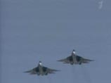 В подмосковном Жуковском в рамках международного авиасалона МАКС-2011 состоялся демонстрационный полет двух российских истребителей 5-го поколения - Т-50 (ПАК ФА)