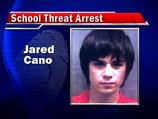 Полиция американского города Тампа (штат Флорида) задержала во вторник 17-летнего Джареда Кано, который намеревался привести в действие самодельное взрывное устройство в здании школы