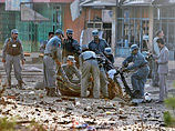 Взрывом разрушена часть здания британской дипломатической миссии. Ответственность за теракты взяли на себя представители движения "Талибан"
