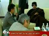 Кирсан Илюмжинов и Муаммар Каддафи, 12 июня 2011 года