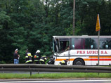 В Польше автобус врезался в фуру - 26 пострадавших