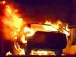 Питерские анархисты заявили о поджоге полицейского автомобиля