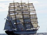 Парусник "Крузенштерн" изменил маршрут из-за баскетбольного матча Россия - Грузия Парусник "Крузенштерн" изменил маршрут из-за баскетбольного матча Россия - Грузия