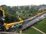 На одно из зданий Национального собора в Вашингтоне рухнул строительный кран На одно из зданий Национального собора в Вашингтоне рухнул строительный кран