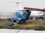 Обломки рухнувшего Як-42 подняли из реки Обломки рухнувшего Як-42 подняли из реки