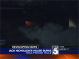 Сгорел особняк Джека Николсона в Голливуде: при тушении пострадали двое пожарных
