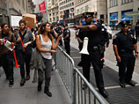 В Нью-Йорке задержали 80 протестовавших против финансовых корпораций