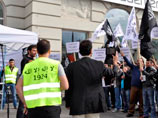 Группа экстремистов учинила погром в посольстве Сирии в Австрии
