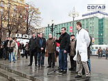 Российские ученые, недовольные ситуацией сложившейся в отечественной науке, собрались сегодня в 11:00 на Пушкинской площади Москвы