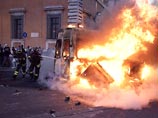 В Риме во время беспорядков пострадали 70 человек