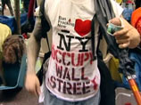 Опрос: шесть из десяти американцев поддерживают движение "Оккупируй Уолл-Стрит"