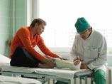 Сломанная нога Черезова будет заживать под присмотром американских хирургов