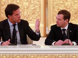 Дмитрий Медведев и Марк Рютте, 20 октября 2011 года Дмитрий Медведев и Марк Рютте, 20 октября 2011 года