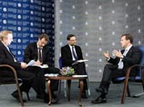 Первый раз о намерении снизить барьер Медведев объявил в интервью газете The Financial Times Первый раз о намерении снизить барьер Медведев объявил в интервью газете The Financial Times