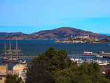 Фрегат "Надежда" согласно плану, должен был совершить свою первую остановку в американском порту Сан-Франциско