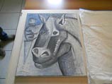 Работы Пикассо "Стакан и кувшин" (Verre et pichet) и "Голова лошади" (Tete de cheval) были похищены в феврале 2008 года из музея швейцарского городка Пфеффикон