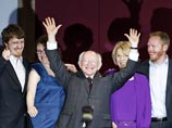 Новым президентом Ирландии стал 70-летний литератор Майкл Хиггинс